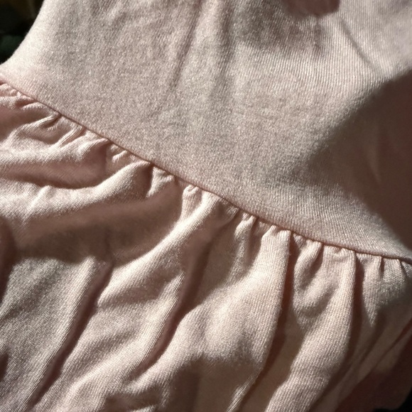 The Pioneer Woman Blush Pink Top with Colorful Floral Sleeves - Picture 6 of 6